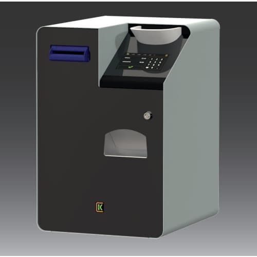 CashKeeper CK950 Pro - Sistema seguro de gestión de efectivo - Pantalla tactil - Cap. cambio: 80 billetes y 1500 monedas - Reca.: 500 billetes y 1000 monedas - Ethernet