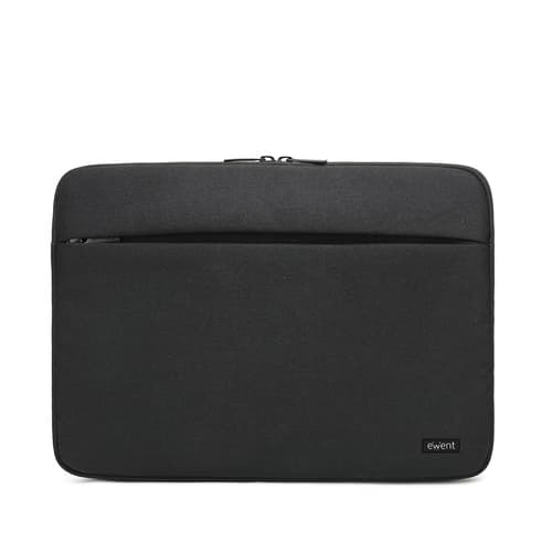 Ewent City Sleeve maletines para port?til 39,6 cm (15.6") Funda Negro
