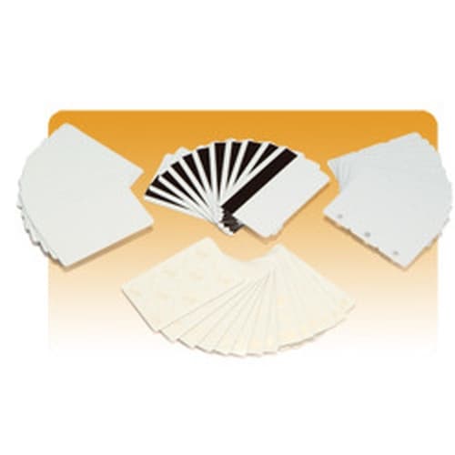 ZEBRA TARJETA PVC 30MIL 500 BLANCO