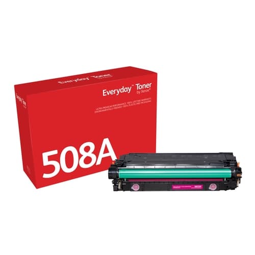 XEROX Everyday Toner para HP 508A Color LaserJet Enterprise M552(CF363A CRG040M) Magenta