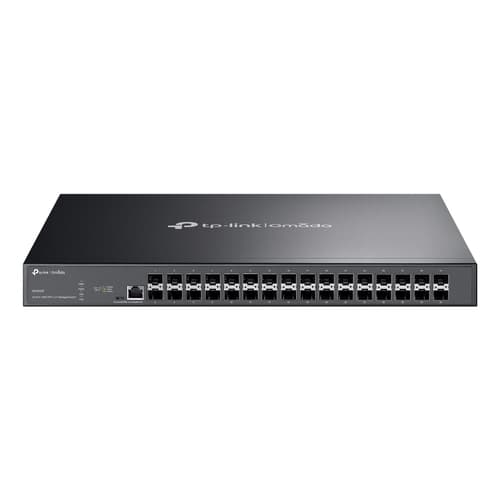 SWITCH GESTIONABLE L2+ TP-LINK SX3032F 32x10Gbps SFP+ L2+ DOBLE FUENTE REDUNDANTE GESTION OMADA SDN
