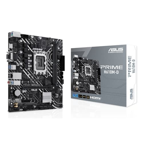 ASUS Placa Base PRIME H610M-D DDR5 mATX 1700