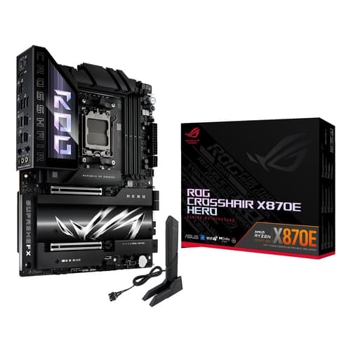 PLACA BASE ASUS ROG CROSSHAIR X870E HERO AM5 ATX 4XDDR5