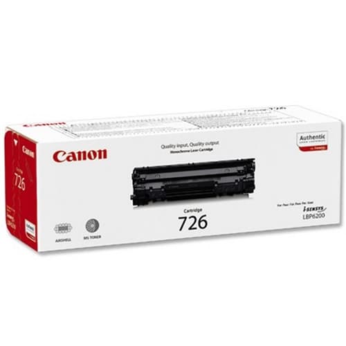 CANON TONER LASER NEGRO CRG726 2.100 PAGINAS LBP/6200