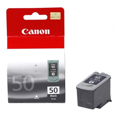 CANON CARTUCHO NEGRO PG50 MX/300 IP/1200/1300/1600/2200 MP/150/160/170/450/460 JX/200/500