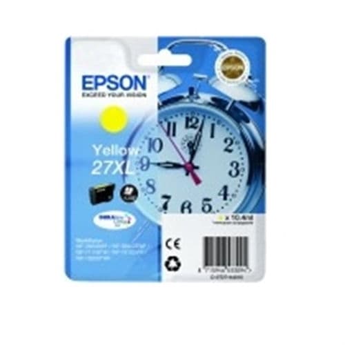 Epson WorkForce WF-3000 y WF-7000 Cartucho Amarillo de Alta Capacidad nº27XL