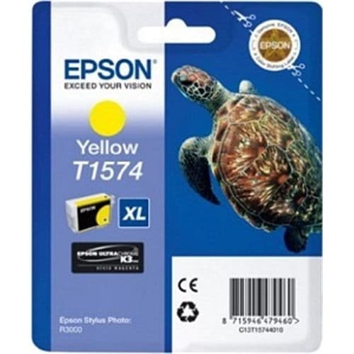 EPSON CARTUCHO AMARILLO T1574 25,9ML R/3000