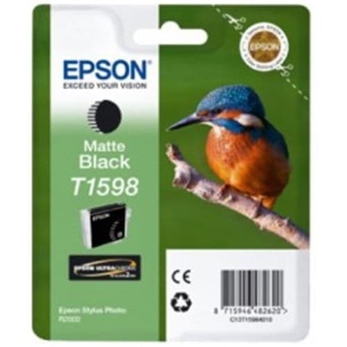 Epson Cartucho T1598 negro mate