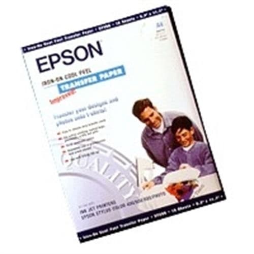 EPSON PAPEL INKJET TRANSFER A4 124GR 10 HOJAS
