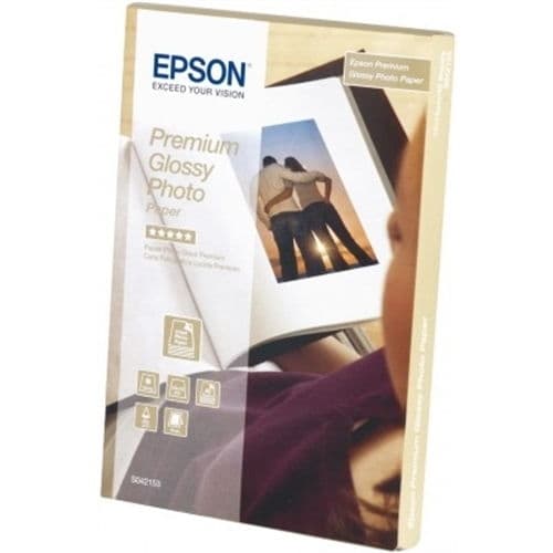 EPSON PAPEL INKJET FOTOGRAFICO GLOSSY PREMIUM 10X15 255GR 40 HOJAS