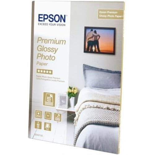 EPSON PAPEL INKJET FOTOGRAFICO GLOSSY PREMIUM A4 255GR 15 HOJAS