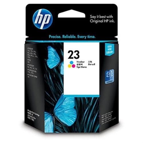 HP CARTUCHO TRICOLOR Nº23 30ML 690 PAG. DESKJET/710C/720C/810C/815C/880C/890C/895CXI/1120/1125C/1175C OFFICEJET SERIES/R/T PSC/500/PRINTER/SCANNER