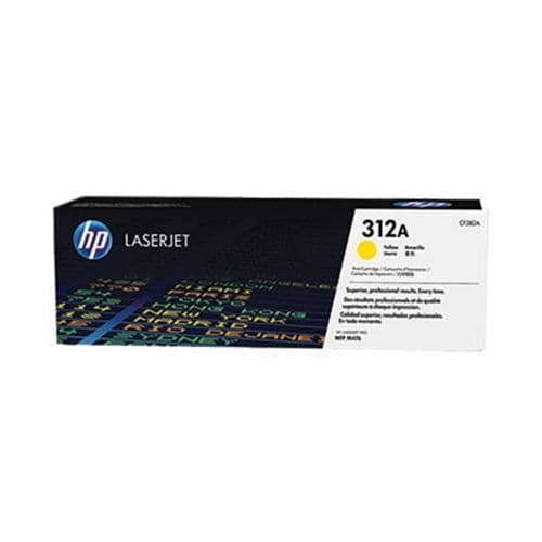 HP TONER AMARILLO CF382A Nº312A Color LaserJet Pro MFP M476DN, MFP M476DW, MFP M476NW 2.700PG.