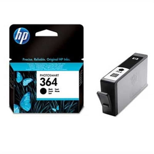HP CARTUCHO NEGRO Nº364 250 PAG. PHOTOSMART C/6380 PHOTOSMART CN/255B PHOTOSMART B/109A/B109A/C309G/C5380 OFFICEJET/4620