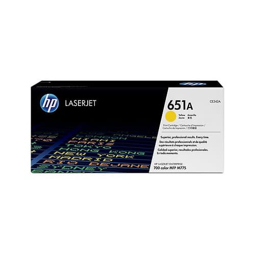 HP TONER AMARILLO 651A 16.000 PÁGINAS LS ENTERPRISE/700 COLOR MFP/M775