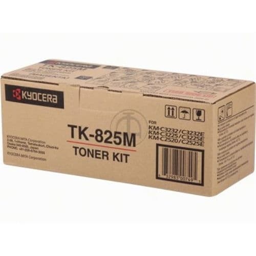 KYOCERA-MITA TONER COPIADORA MAGENTA TK825M 7.000 PAG. KM-C/2520/2525E/3225/3232/3232E/4035E