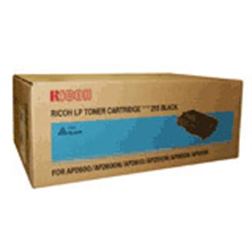 RICOH TONER NEGRO TYPE 215/200 20.000 PAG. AFICIO AP/2600/2600N/2610/2610N AP/600/610N/610N
