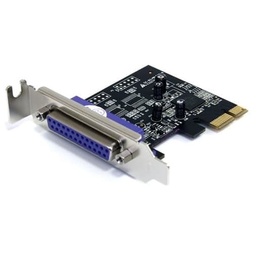 StarTech.com PEX1PLP - Tarjeta PCI-Express 1 Puerto Paralelo - Incluye LP