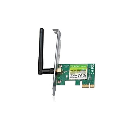 TPLINK TL-WN781ND - Adaptador de red - PCI-e - Wireless Atheros Lite 150 N 802.11n/g/b antena desmontable - incluye chapa Low Profile