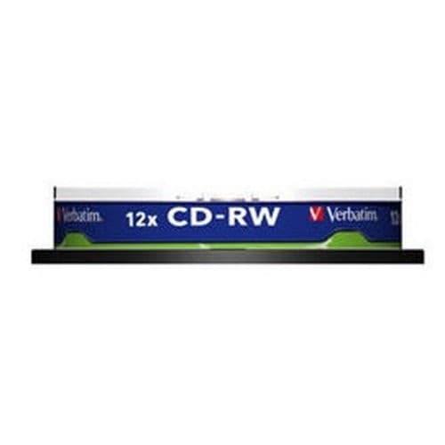 VERBATIM CD-RW 700MB 8X-12X BOBINA 10 DATALIFE