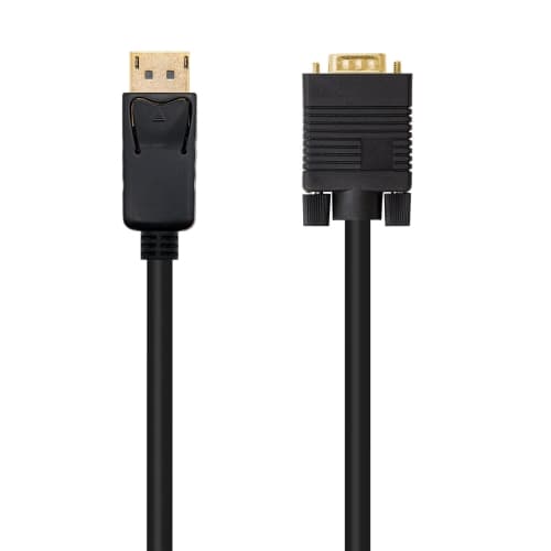 Nanocable - Cable DisplayPort/M a VGA/M - Negro- Longitud 2.0 m