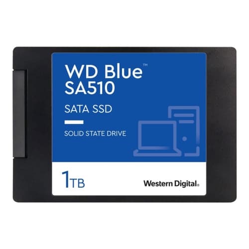 WD Blue SA510 - unidad en estado sólido - 1TB - SATA 6Gb/s - interno - 2,5"