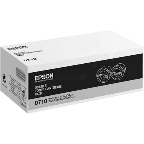 Epson Aculaser AL-M200DN/M200DW Toner Negro (Pack 2)