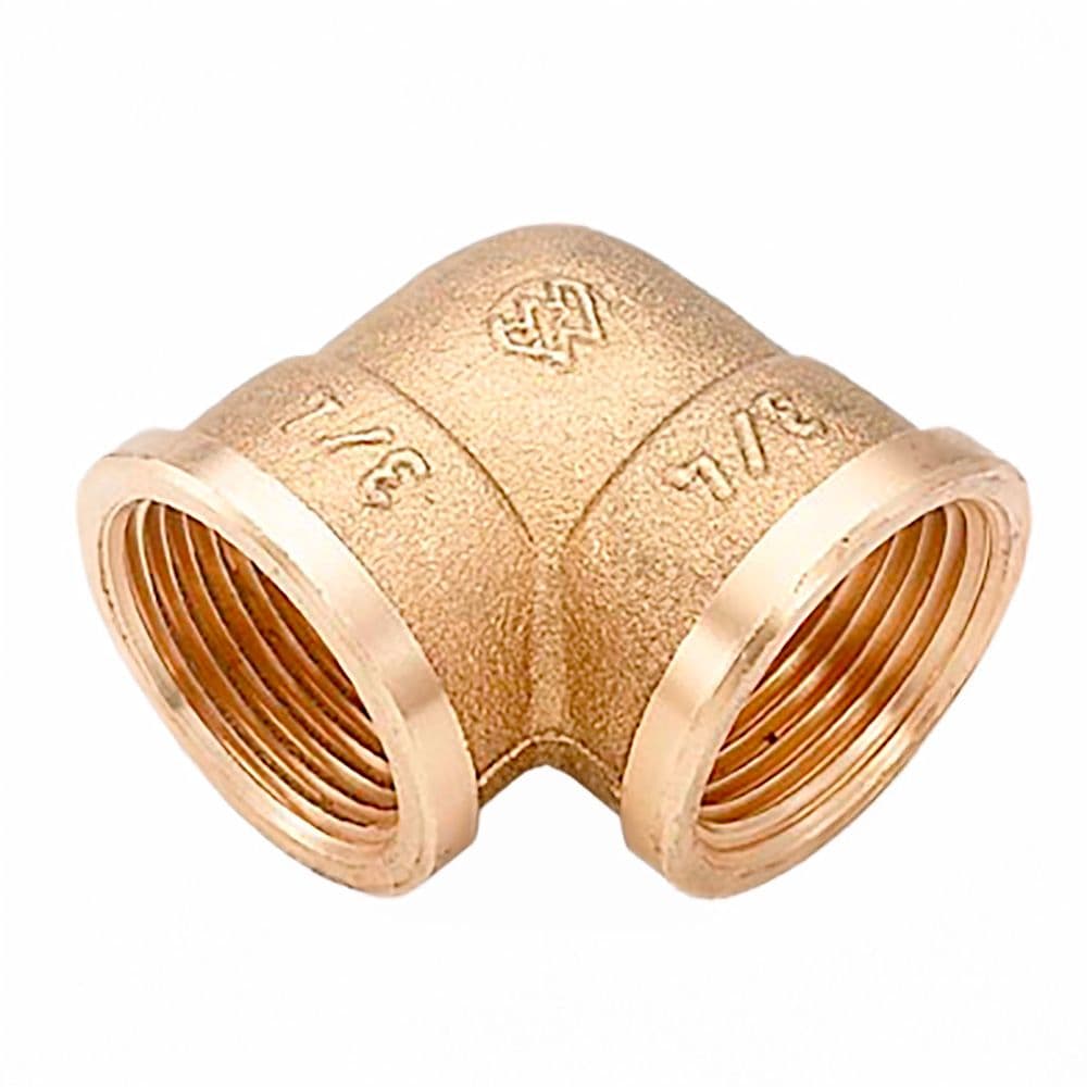 CODO H-H 3/4" LATÓN