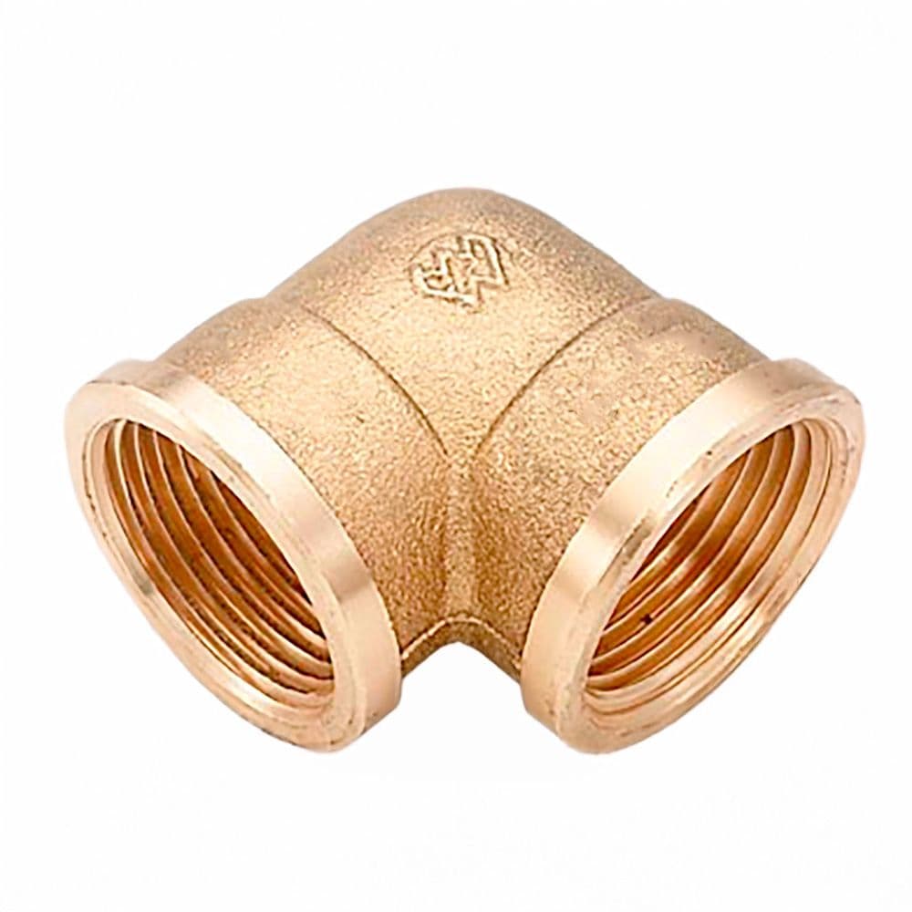 CODO H-H 1/2" LATÓN