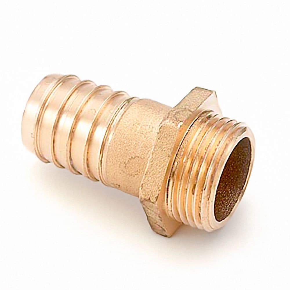 ENTRONQUE MANGUERA 1" LATÓN