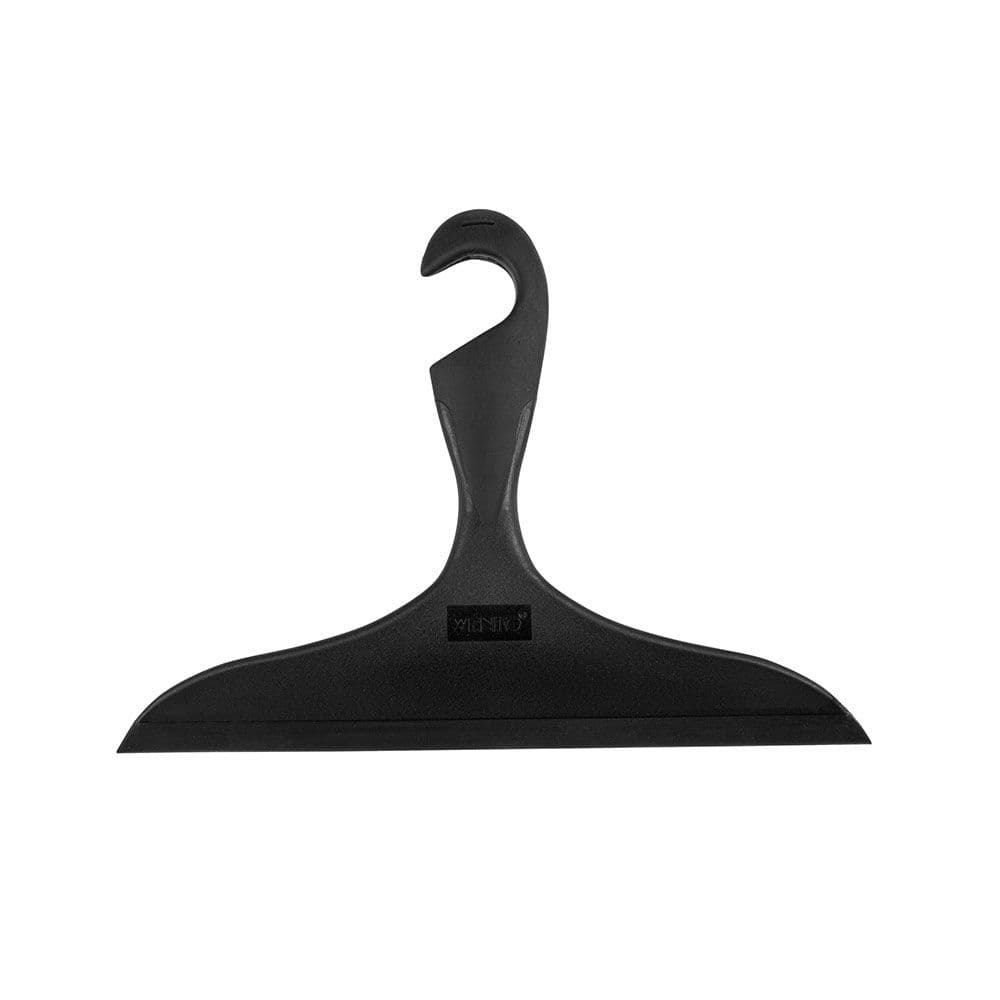 LIMPIACRISTALES PARA EL BAÑO/DUCHA LOANO 23 cm, NEGRO
