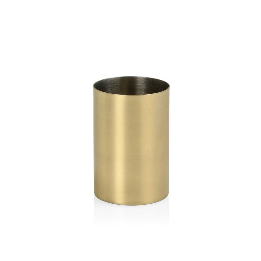 PORTACEPILLOS, INOX, DORADO, Ø 6,5 x 9,5 cm