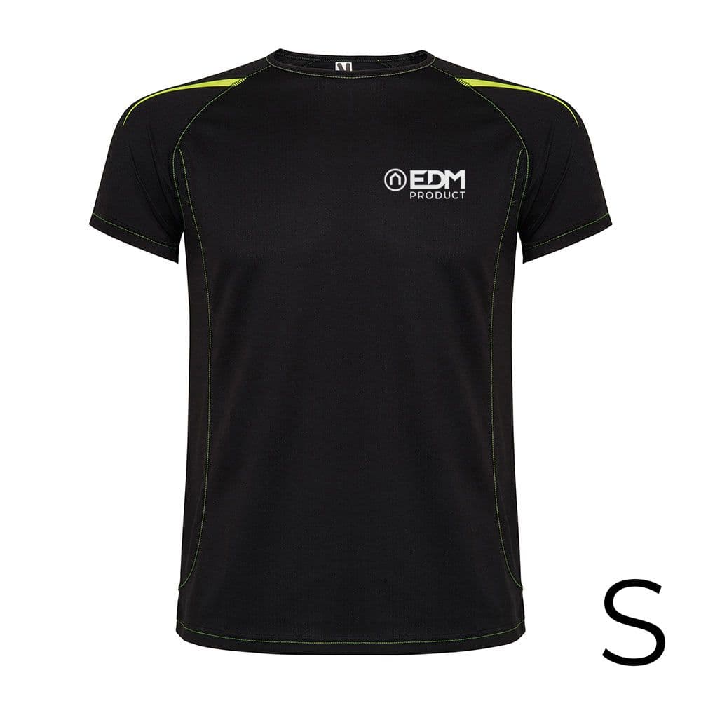 CAMISETA DEPORTIVA NEGRA TALLA-S ROLY