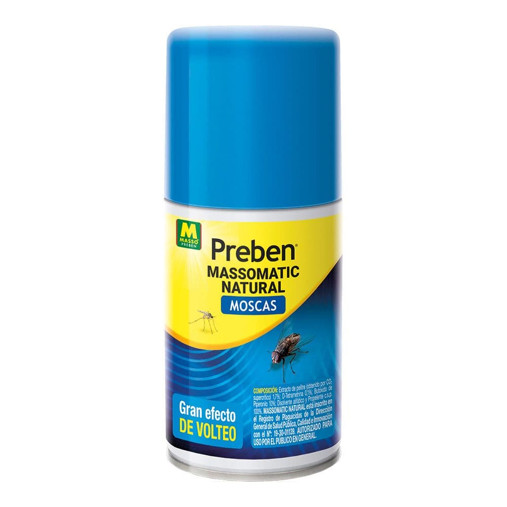 INSECTICIDA NATURAL PREBEN MASSOMATIC PARA MOSCAS 250 ml