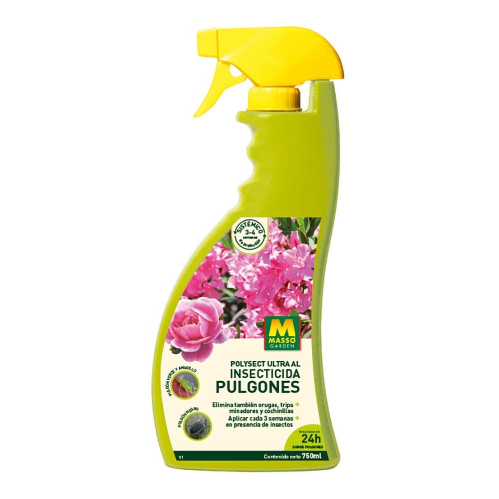 INSECTICIDA SISTÉMICO CONTRA PULGONES PISTOLA PULVERIZADORA 750 ml