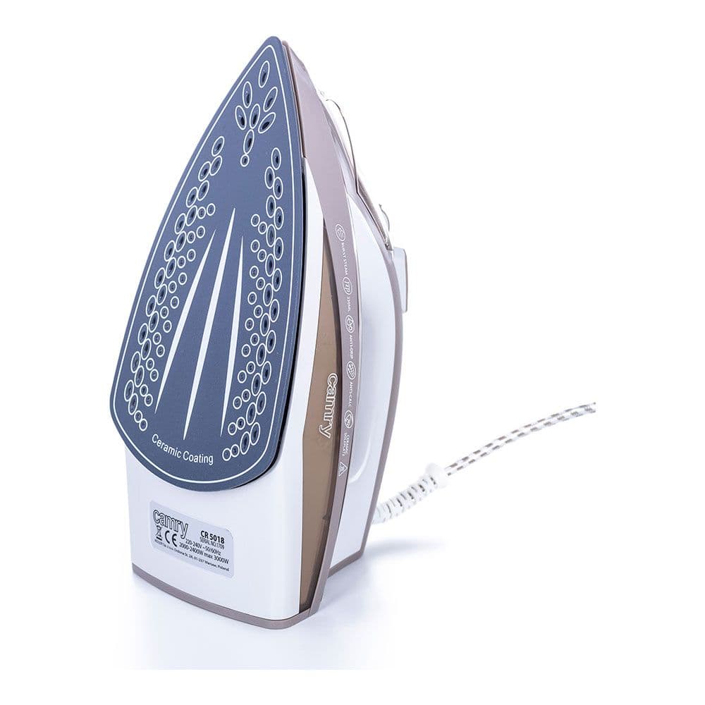 PLANCHA DE VAPOR CR 5018, REVESTIMIENTO CERÁMICO, 3000 W