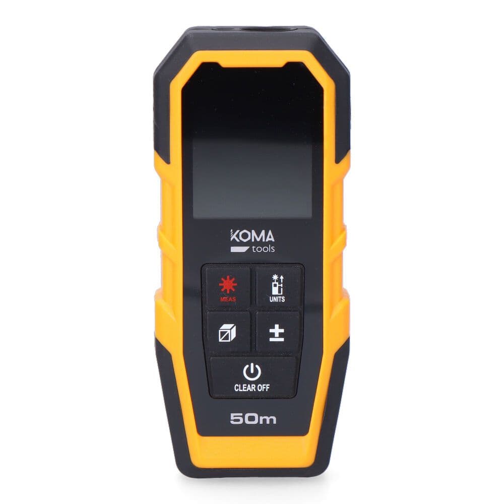 MEDIDOR LÁSER CON FUNDA 5,2 x 2,4 x 12,3 cm