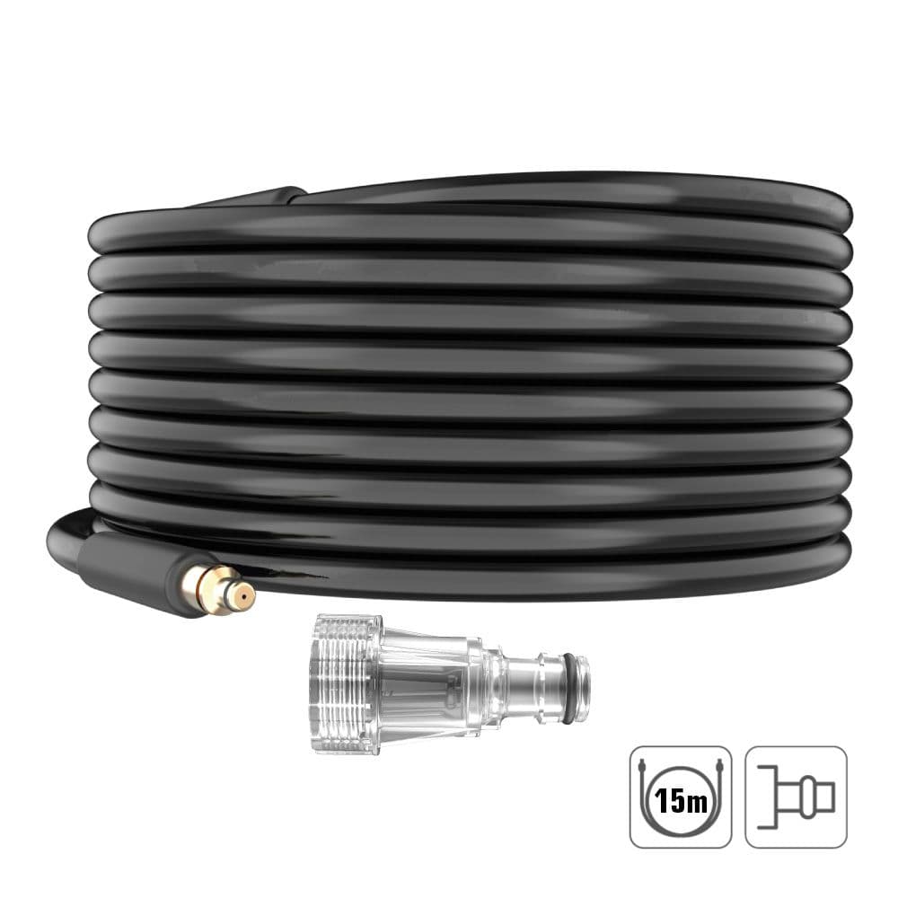 RECAMBIO MANGUERA 15 m + CONECTOR HIDROLIMPIADORA