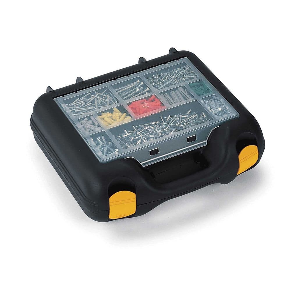 MALETIN PORTA TALADRO 11 COMPARTIMENTOS 38,7 x 34 x 13 cm