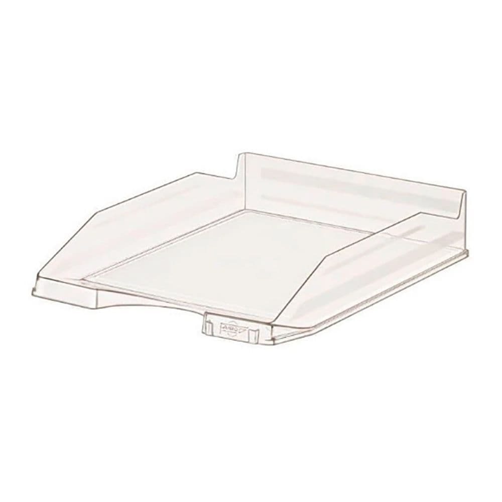 BANDEJA SOBREMESA FAIBO 93 CRISTAL APILABLE 350 x 250 x 65 mm