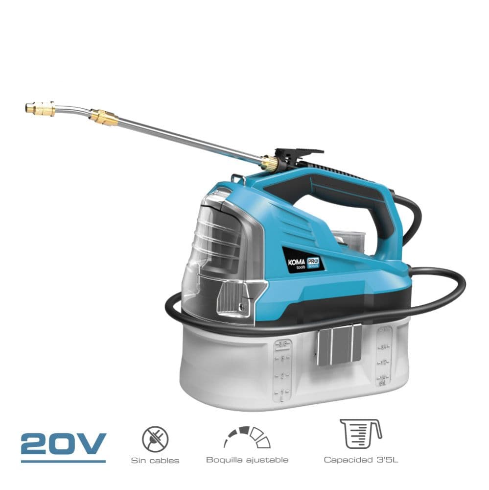 PULVERIZADOR / SULFATADORA 20 V (SIN BATERÍA NI CARGADOR)