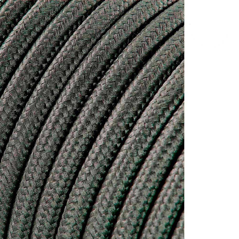 CARRETE CABLE CORDÓN TUBULAR H03VV-F 2 x 0,75 mm² GRIS OSCURO, 5 m