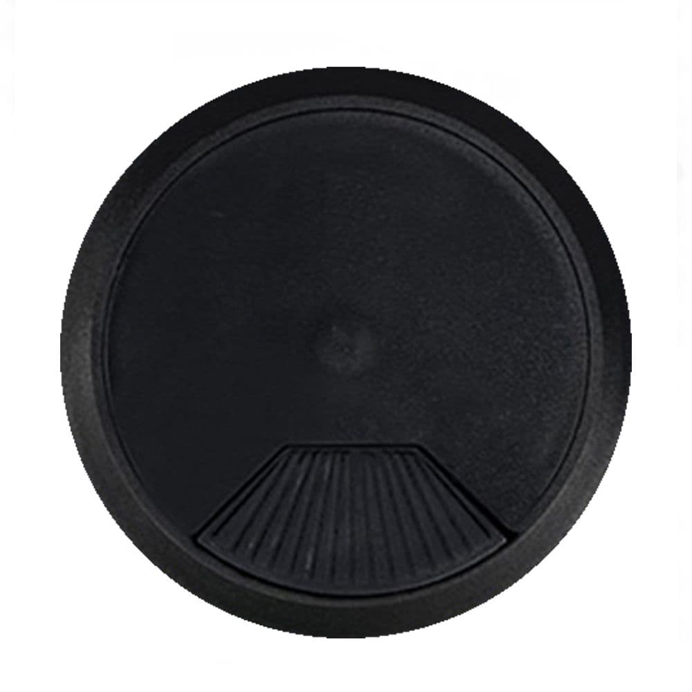 TAPÓN PASACABLES TPC01 Ø60 x 22 mm NEGRO, BLISTER