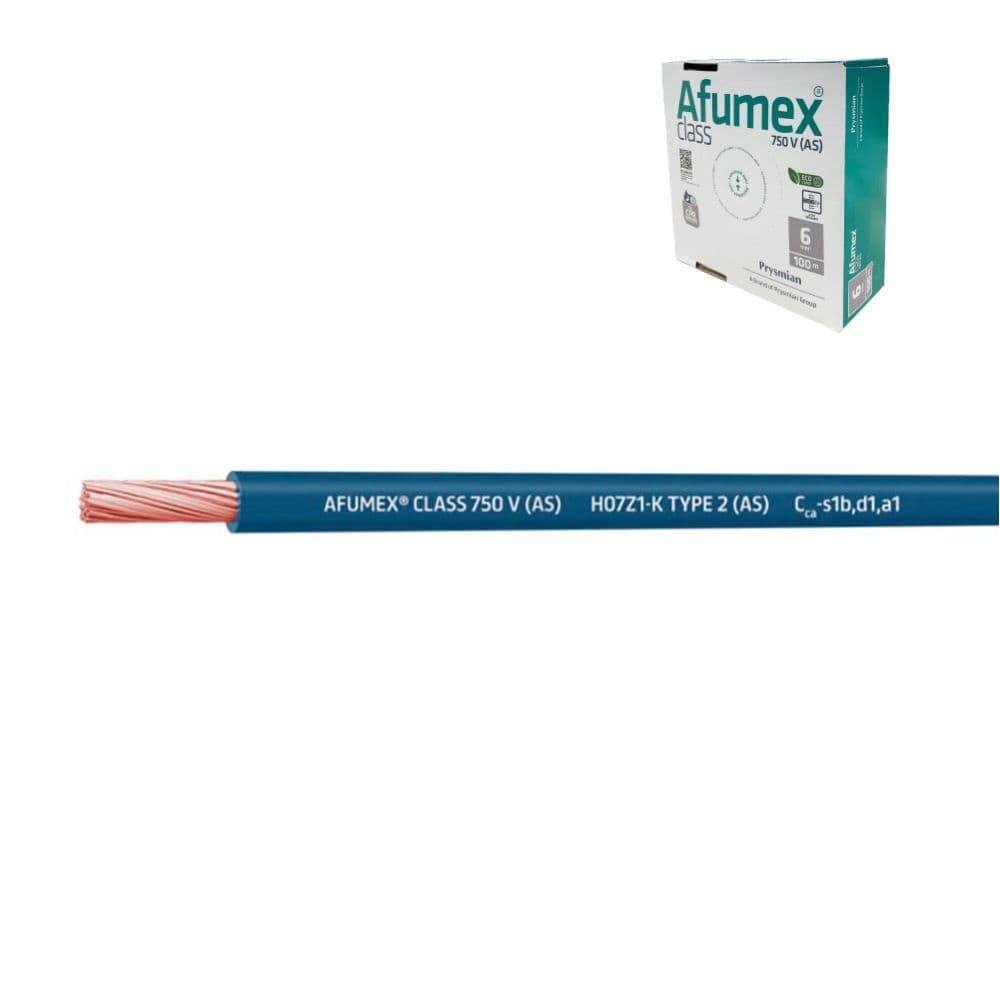 CABLECILLO H07Z1-K(AS) 1,5 mm² AZUL EURO/m