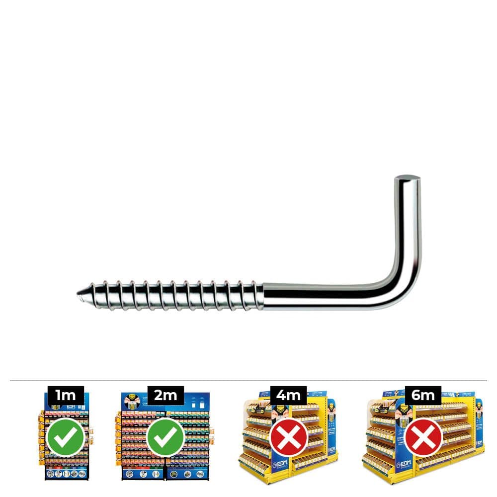 CAJA 150 unid. ALCAYATA CAJITA DIN/REF ALR 3,5x70mm ZINCADO CELO