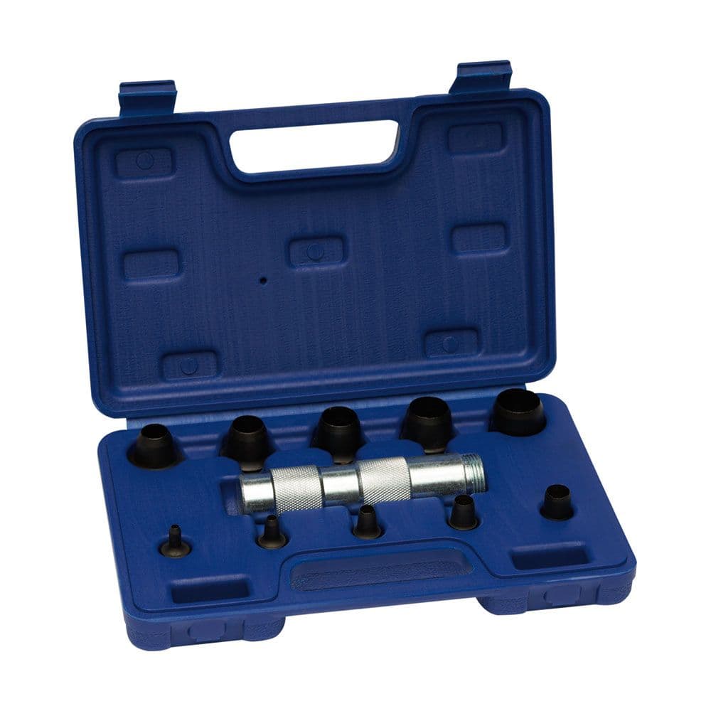 JUEGO DE 10 SACABOCADOS 3-20 mm CON MANGO, 11 PIEZAS