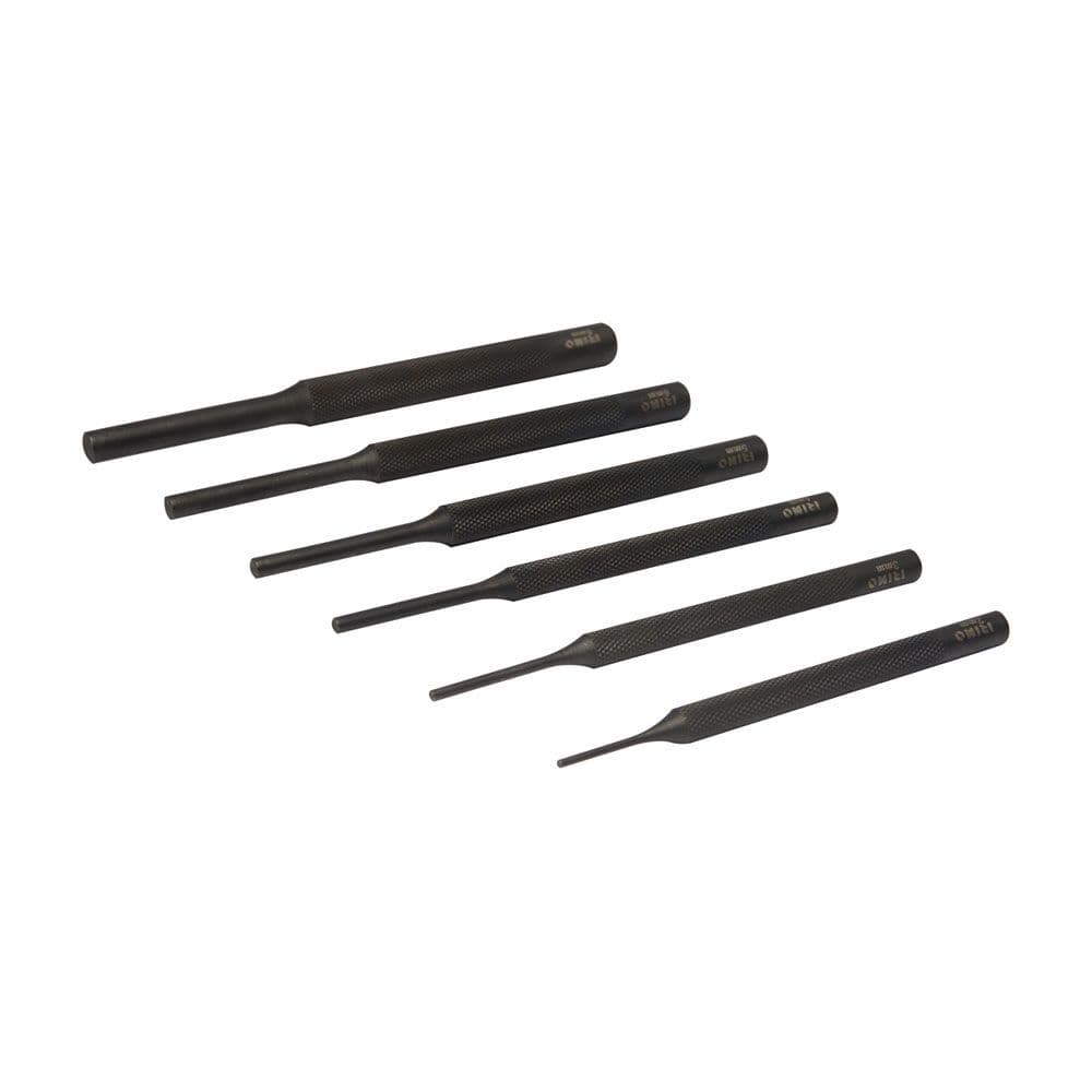 BOTADORES CILÍNDRICOS (2,3,4,5,6,8 mm), LARGOS, JUEGO DE 6 PIEZAS