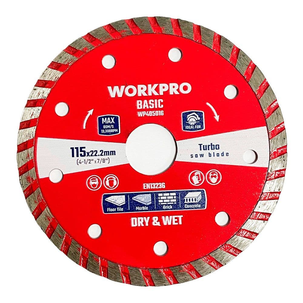 DISCO DIAMANTADO CONTINUO TURBO BASIC Ø115 x 22,2 mm