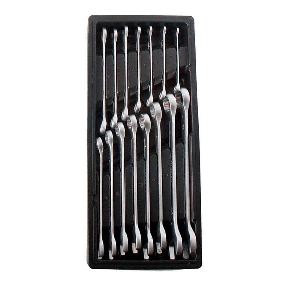 LLAVE COMBINADA, FIJA ESTRELLA, 7 - 22 mm, JUEGO 15 PIEZAS