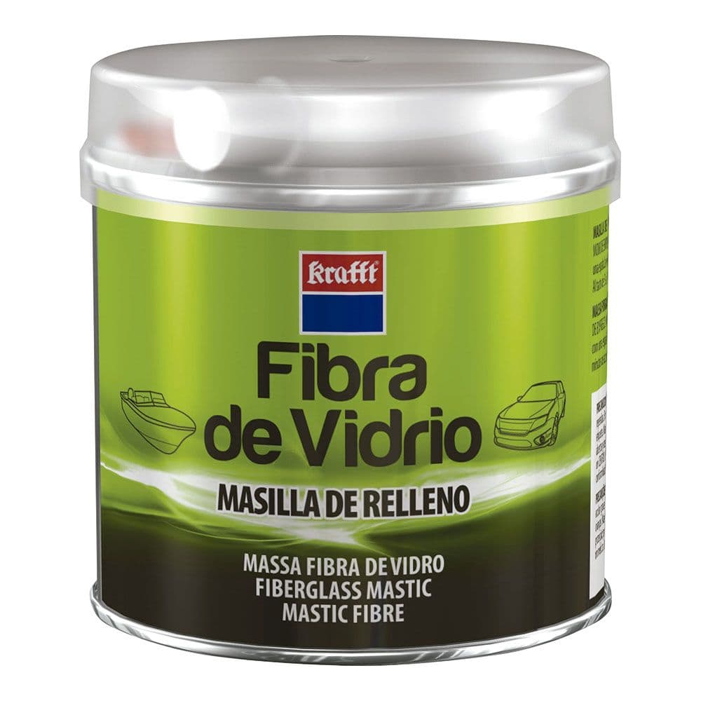 MASILLA CON FIBRA DE VIDRIO, 250 g. ESPECIAL CARROCERÍAS AUTOMÓVILES